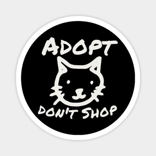 Adopt Don't Shop Magnet